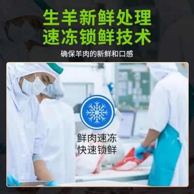 厂家批发鲜切羊前腿原切羊肉一斤装冷冻羊肉火锅饭店商用图4