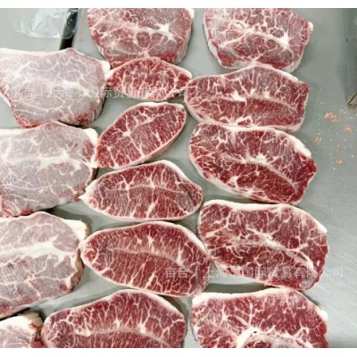 澳洲牛肉批发648厂安格斯谷饲100天板腱使用于牛排、烤肉、火锅图4
