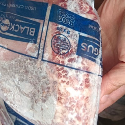 美国牛肉批发969厂Swift/白杨岭蓝标精选板腱适用于牛排烤肉火锅图3