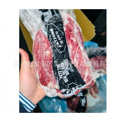 新西兰78厂和牛原切眼肉盖眉烤肉牛排 雪花烧烤谷饲牛肉火锅片图3