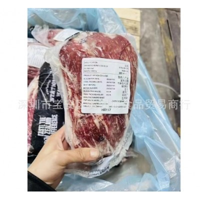 新西兰78厂和牛原切眼肉盖眉烤肉牛排 雪花烧烤谷饲牛肉火锅片图4