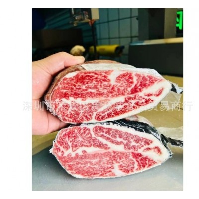 新西兰78厂和牛原切眼肉盖眉烤肉牛排 雪花烧烤谷饲牛肉火锅片