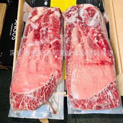 澳洲203原切板腱牛排匙柄三筋火锅片 迪亚曼蒂纳皇冠安格斯牡蛎肉图4