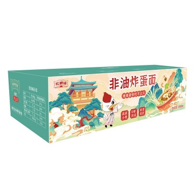 包邮大碗面5斤方便面整箱非油炸面饼散装鸡蛋面条非油炸蛋面图5