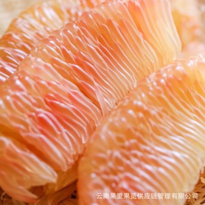 泰国进口翡翠红柚金柚蜜柚爆汁柚子夏季水果家人爱吃甜蜜多汁整箱图4