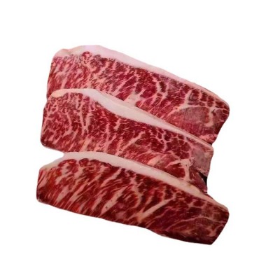 澳洲558M5+臀腰肉盖 谷饲300天雪花牛排 西餐火锅烧烤冷冻牛肉图5