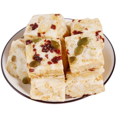 网红雪花酥零食小吃休闲食品牛轧糕点干奶抹茶年货婚礼点心10斤图5