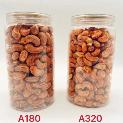 紫衣腰果500g带衣腰果A180带衣腰果坚果干果零食盐焗带皮腰果批发图3