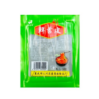 重庆鲜苕皮140克袋火锅麻辣烫串串烧烤苕皮宽粉火锅粉红薯粉苕皮图5