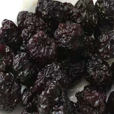 紫晶乌枣厂家 大颗粒圆形烟熏枣养生 箱装散货可袋装黑焦枣图3