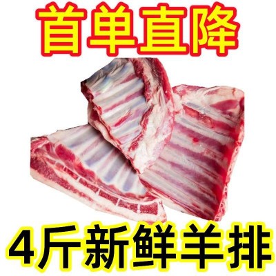 【冷链包邮】原切羊排骨清真羊排尖羊腿肋排羊排冷冻小排羊肉批发图5