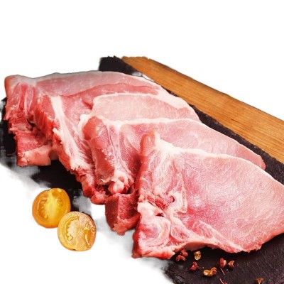 【顺丰包邮】 新鲜冷冻猪 大排片 猪排 猪里脊肉 带骨大排 猪排肉图5