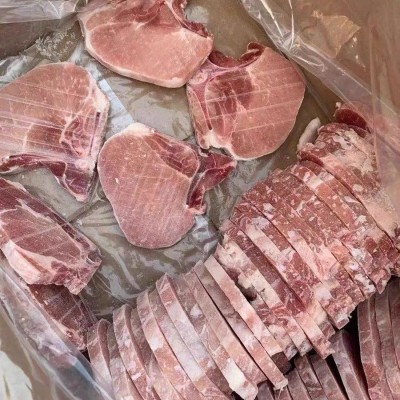 【顺丰包邮】 新鲜冷冻猪 大排片 猪排 猪里脊肉 带骨大排 猪排肉图3