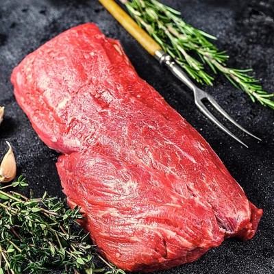 【不冷冻新鲜空运】内蒙清真新鲜牛里脊肉原切黄牛肉3斤牛柳菲力图3