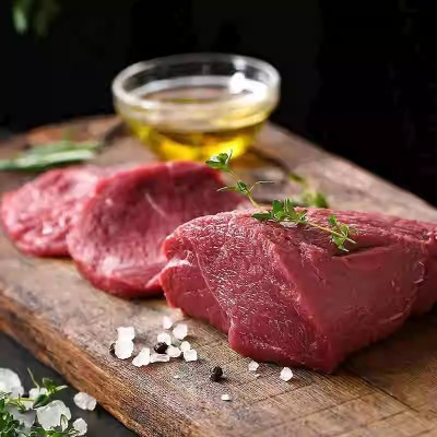 【不冷冻新鲜空运】内蒙清真新鲜牛里脊肉原切黄牛肉3斤牛柳菲力图4