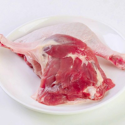 清真内蒙古农家散养新鲜带皮生鸭腿肉生鲜冷冻鸭边腿冻大鸭腿4斤图5
