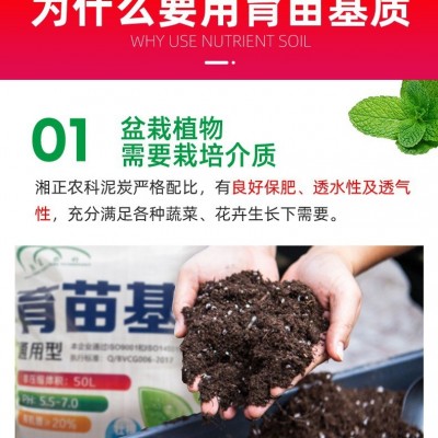 1营养土批发育苗基质通用型泥炭土辣椒烤烟蔬菜草炭花土椰糠种植图3