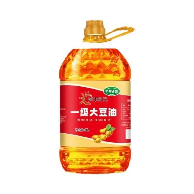 非转基因大豆油5升装食用油炒菜油炸油5L新日期厂家直销特价图5