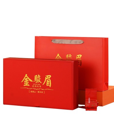武夷山红茶金骏眉茶叶新茶礼盒装大红袍正山小种送礼抖音一件代发图5