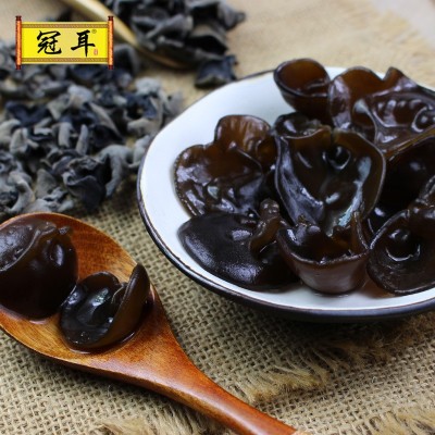东北黑木耳食用菌干货批发 新货秋木耳南北干货 椴木云耳肉厚250g图3