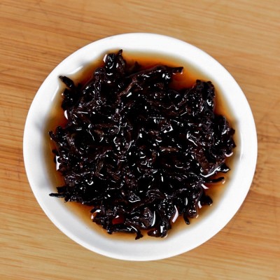 永明茶厂普洱茶第二批【典藏级别】勐宋老树圆茶熟茶357克茶饼图4