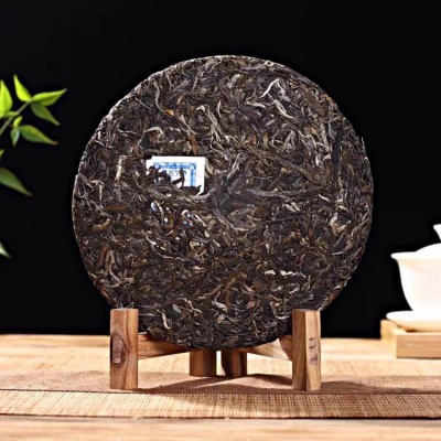 厂家批发云南普洱易武正山2021年普洱生茶茶叶357g七子茶饼图2