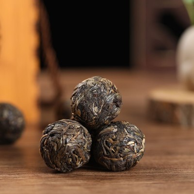 冰岛大树龙珠普洱茶生茶500g云南临沧原产普洱手工小沱茶图4