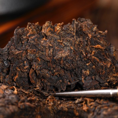 勐库大树熟茶云南普洱茶十年老茶昆明仓仓储图5
