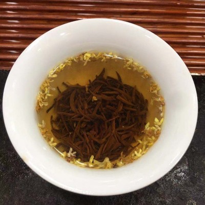 桂花金骏眉正山小种散装桂花红茶批发500g图2