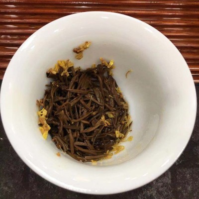 桂花金骏眉正山小种散装桂花红茶批发500g图3