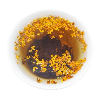 桂花红茶叶2024新茶窨制桂花九曲红梅金骏眉丹桂小种红茶散装批发图5