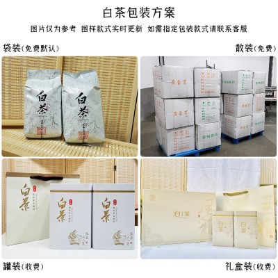 2024新茶上市明前白茶叶毛峰型凤形500g产地货源高山绿茶散装批发图2