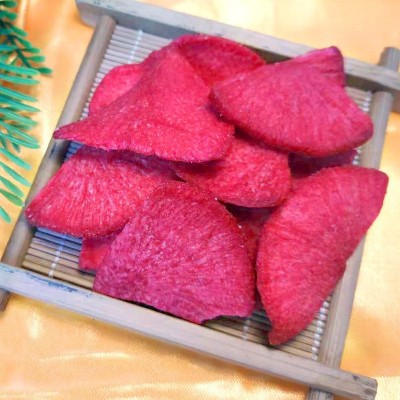 红萝卜脆果蔬脆蔬菜干果500g蔬干果蔬脆片即食脱水散装红心萝卜图2
