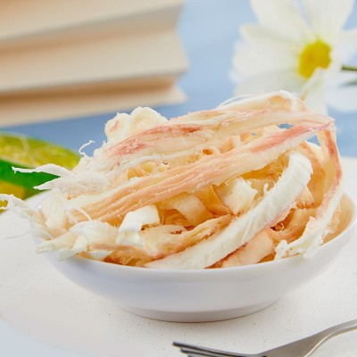 香辣原味手撕鱿鱼风琴鱿鱼炭烧鱿鱼小吃海味零食袋装鱿鱼丝批发图4