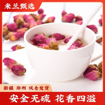 和田玫瑰花茶新疆地区直发重瓣新货花型饱满大朵散装罐装批发代发图4