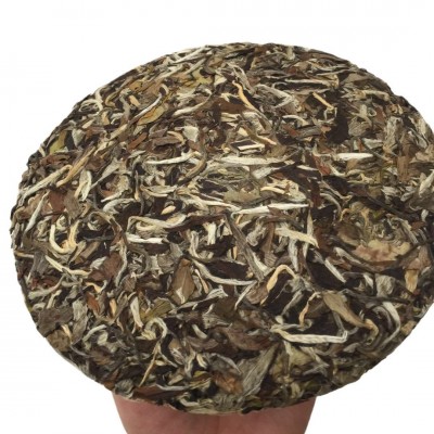 福建白茶饼陈年高山牡丹茶叶 白茶白牡丹茶饼 350g直供大量图4