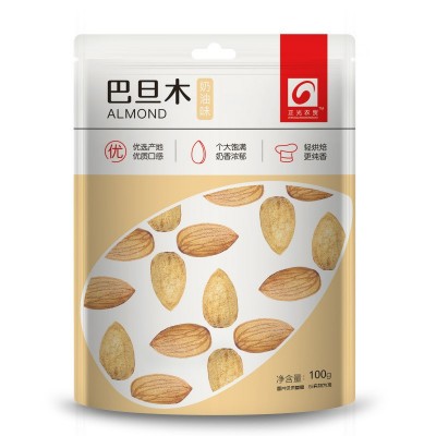 【正光】厂家直销手剥巴旦木100g坚果炒货 批发休闲零食oem代加工图3