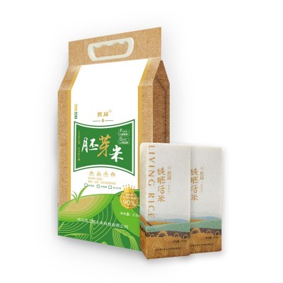 稻花香胚芽米东北大米宝宝粥米米饭真空包装500g/盒