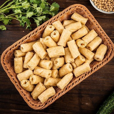 零售干豆肠豆制品麻辣烫原材料素肥肠豆泡素鸡肠丁斋菜素菜蛋白肉图3
