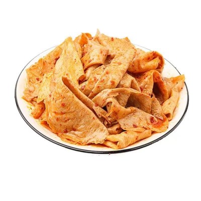 零售老豆皮手工豆腐皮厂家干货山东豆制品素食斋菜蛋白肉大豆素肉图5