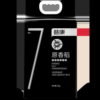 普康7号原香稻大米5KG东北大米软糯香甜六面体双层真空袋装图5