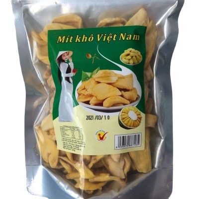 越南袋装菠萝蜜果干200克菠萝蜜脆零食果干批发图5