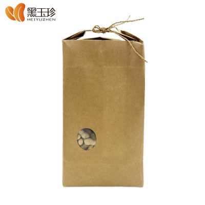 【黑玉珍黑花生3斤礼袋装】新货带壳黑皮原味蒜香特产坚果炒货图5