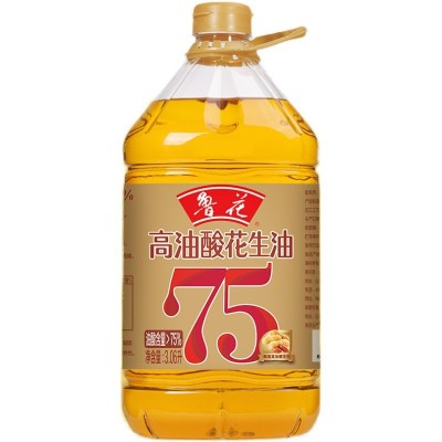 鲁花高油酸花生油3.06L 食用油粮油5S物理压榨批发团购图2