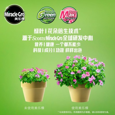 美乐棵营养液1L补充装袋装浓缩液体肥盆栽植物花卉养花花肥料家用图2