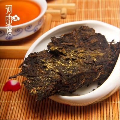 【白板茶砖】湖南安化黑茶茯砖茶原叶金茯1000克图2