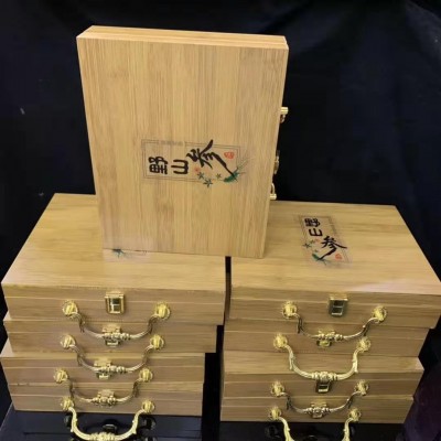 长白山林下参礼盒装 东北特产整支干人参山参泡酒生晒参图2
