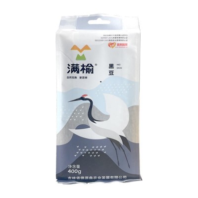 满榆黑豆400g真空袋装吉林东北特产诚招代理厂家批发黑豆一件代发图5
