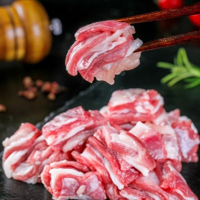 栈羊 羔羊腩肉 原切羊肉煲汤火锅生鲜烧烤食材 1kg图2