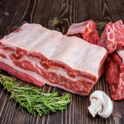艾克拜尔黄牛肉原切牛排骨烧烤食材多肉新鲜肋排4斤图2